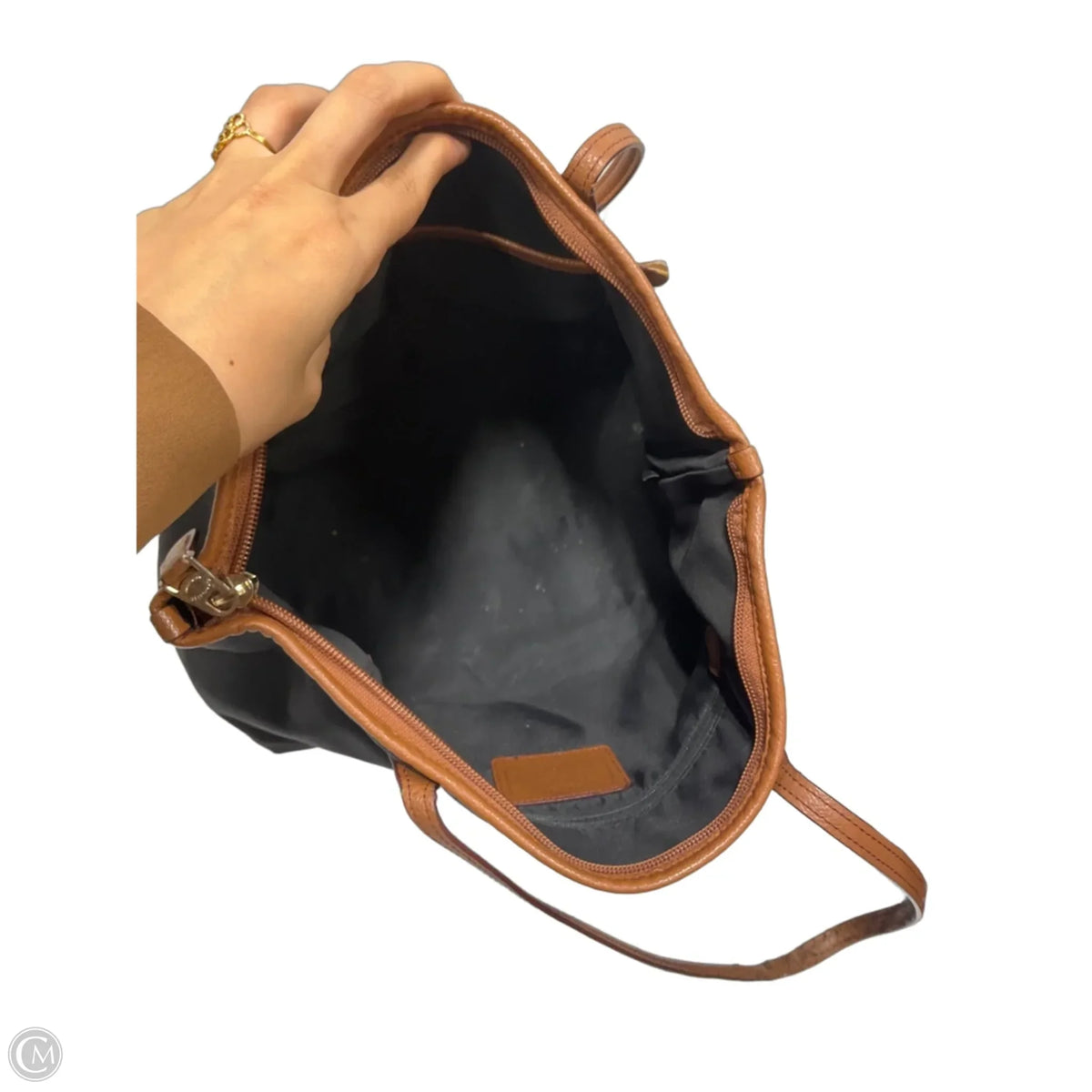 Tote Designer By Coach, Size: Medium