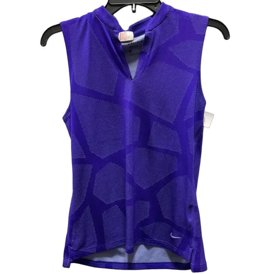 Athletic Tank Top By Nike Apparel In Blue, Size: S