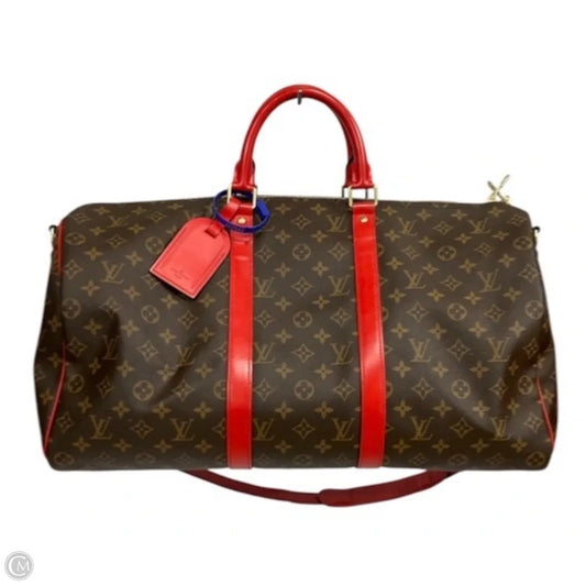 Duffle And Weekender Luxury Designer By Louis Vuitton, Size: Large