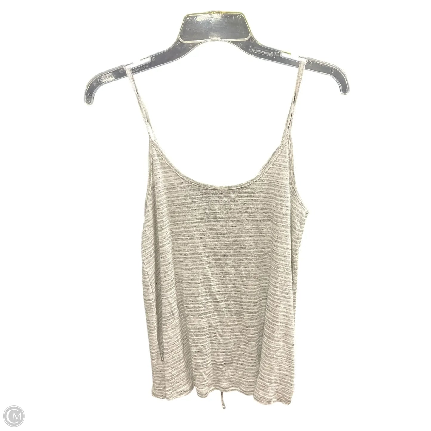 Tank Basic Cami By Gap In Grey White, Size: S