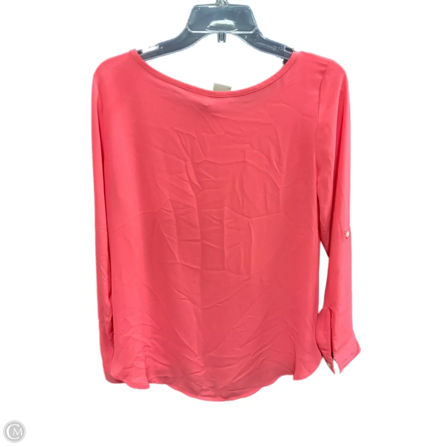 Top Long Sleeve By Loft In Orange, Size: M
