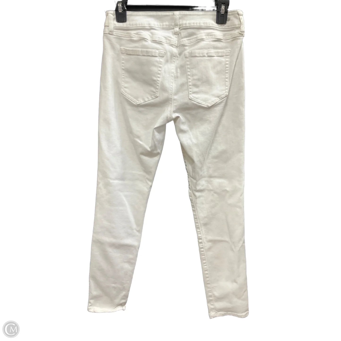 Jeans Skinny By Cabi In White, Size: 2