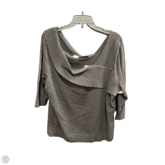 Sweater Short Sleeve By Lane Bryant In Black, Size: 1x