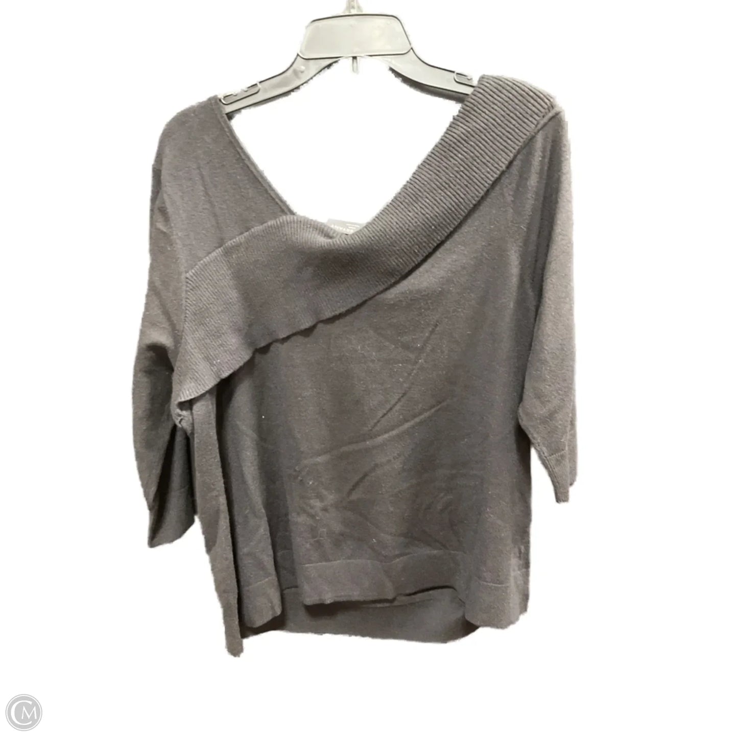 Sweater Short Sleeve By Lane Bryant In Black, Size: 1x