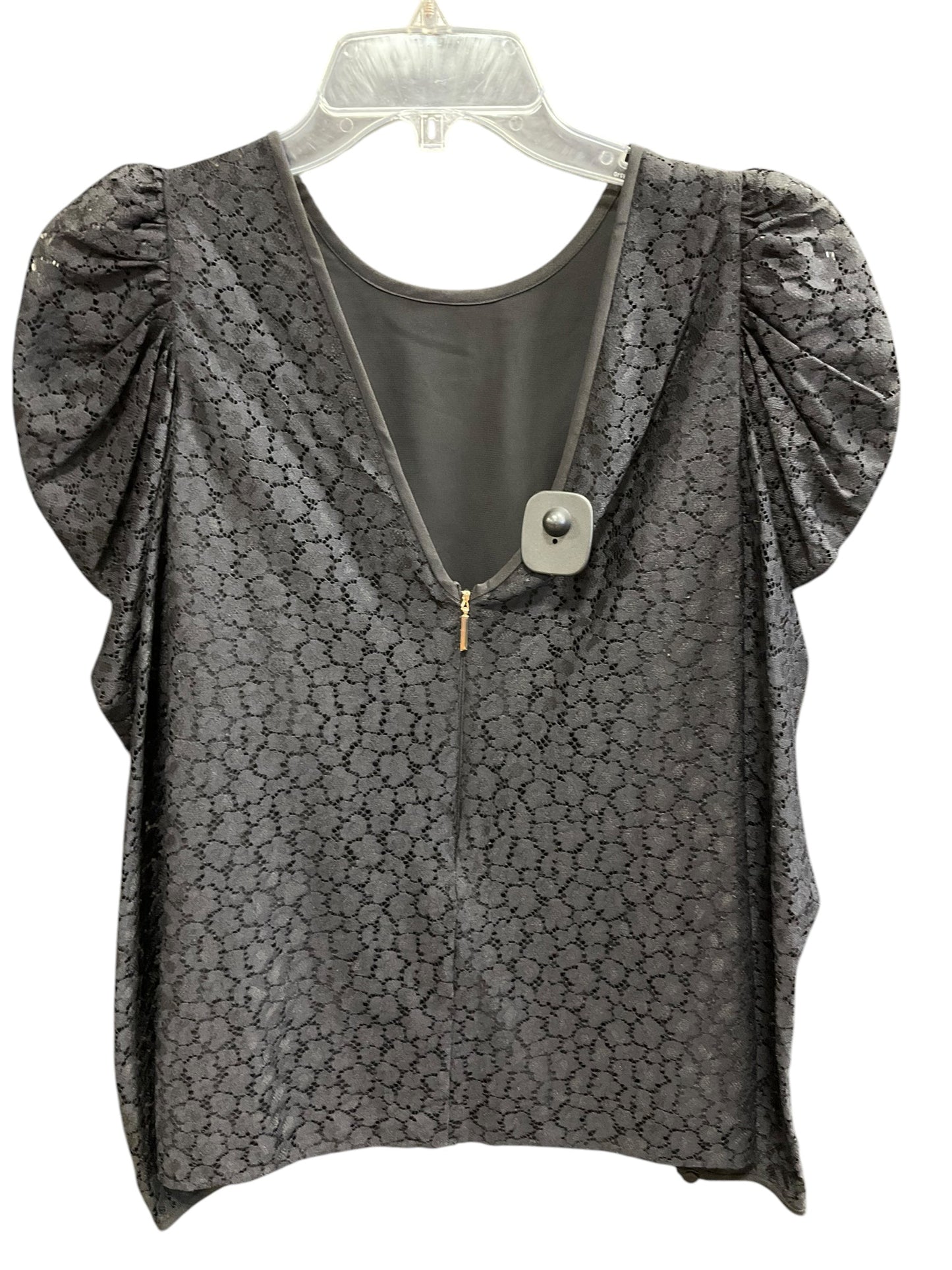 Top Long Sleeve By Kate Spade In Black, Size: Xs