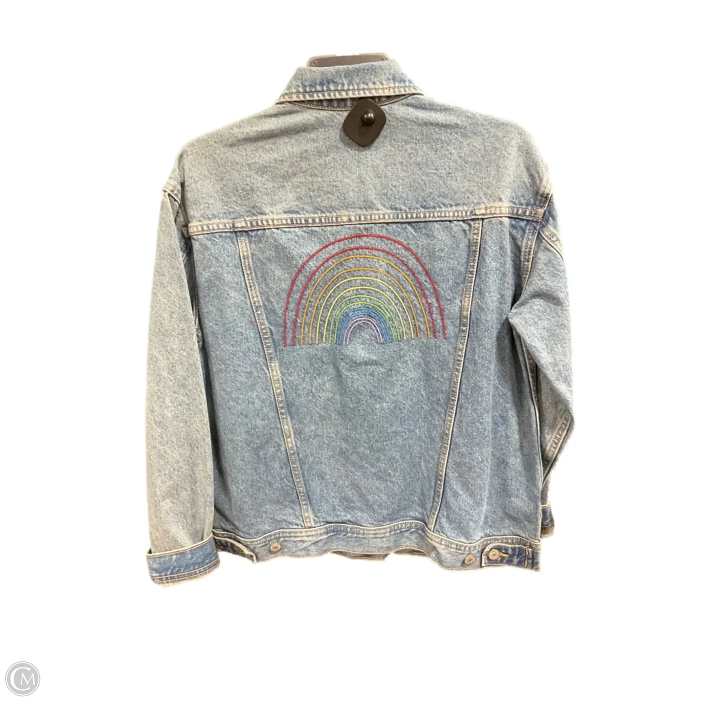 Jacket Denim By Old Navy In Blue Denim, Size: S