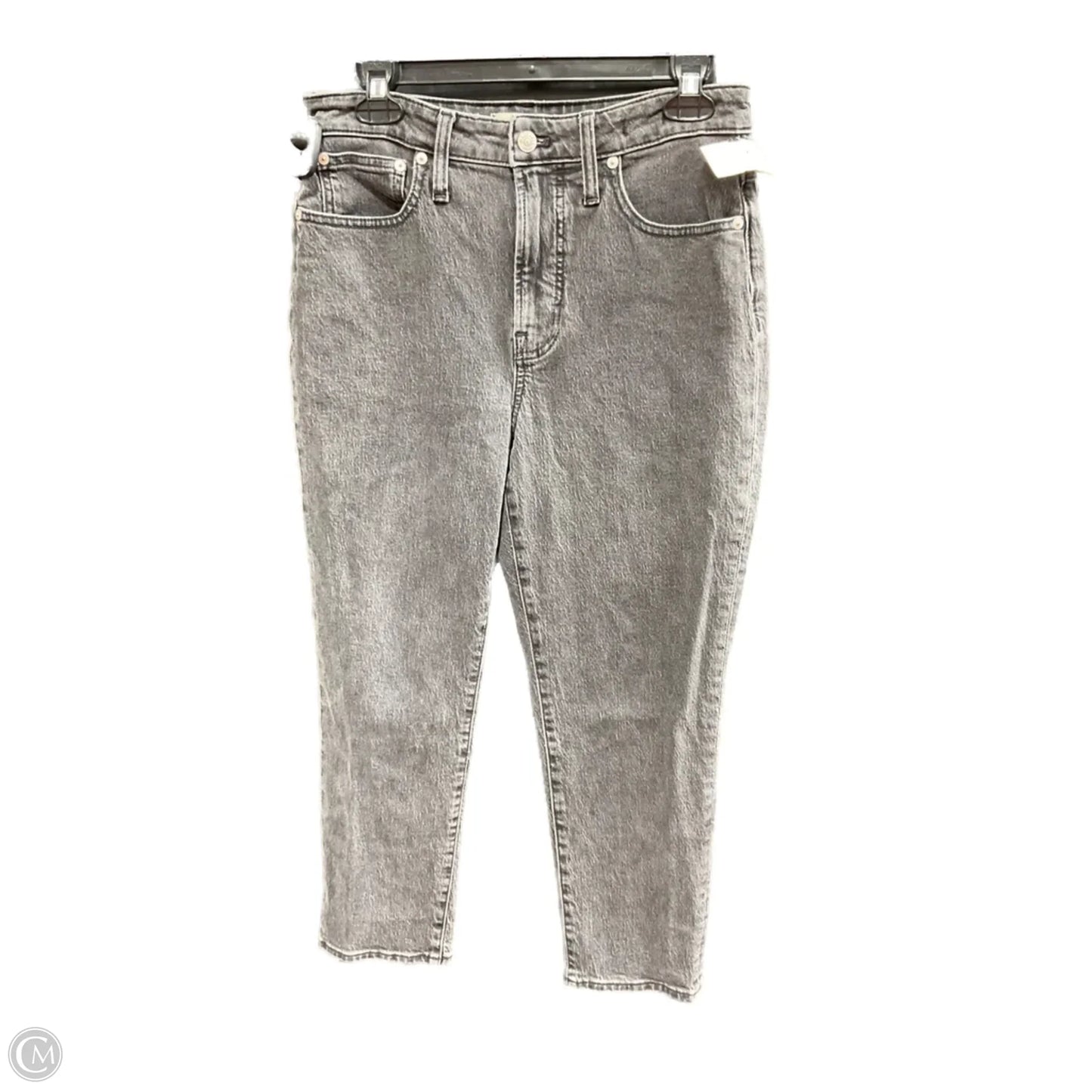 Jeans Straight By Madewell In Black, Size: 8p