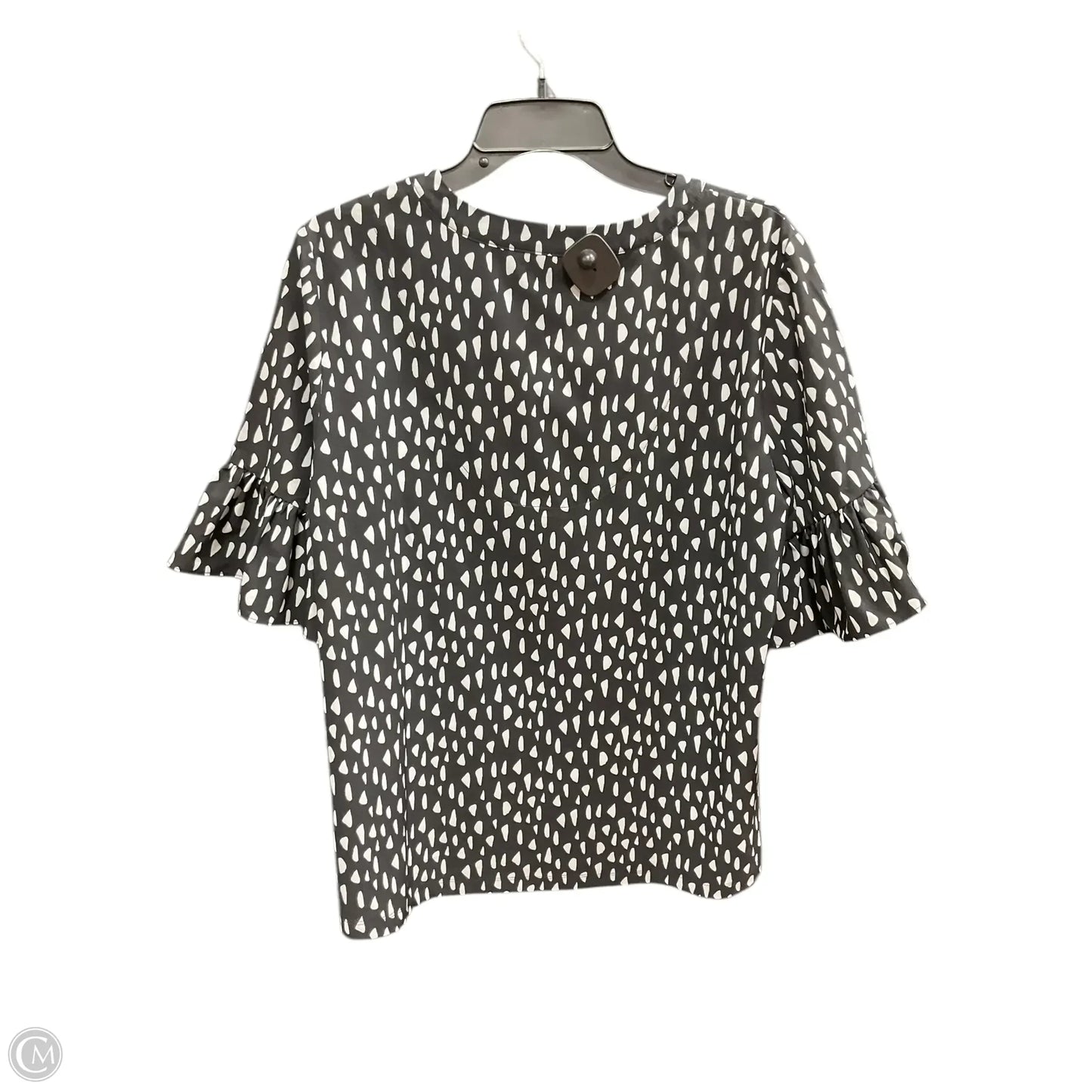 Top Short Sleeve By Chicos In Polkadot Pattern, Size: Xs