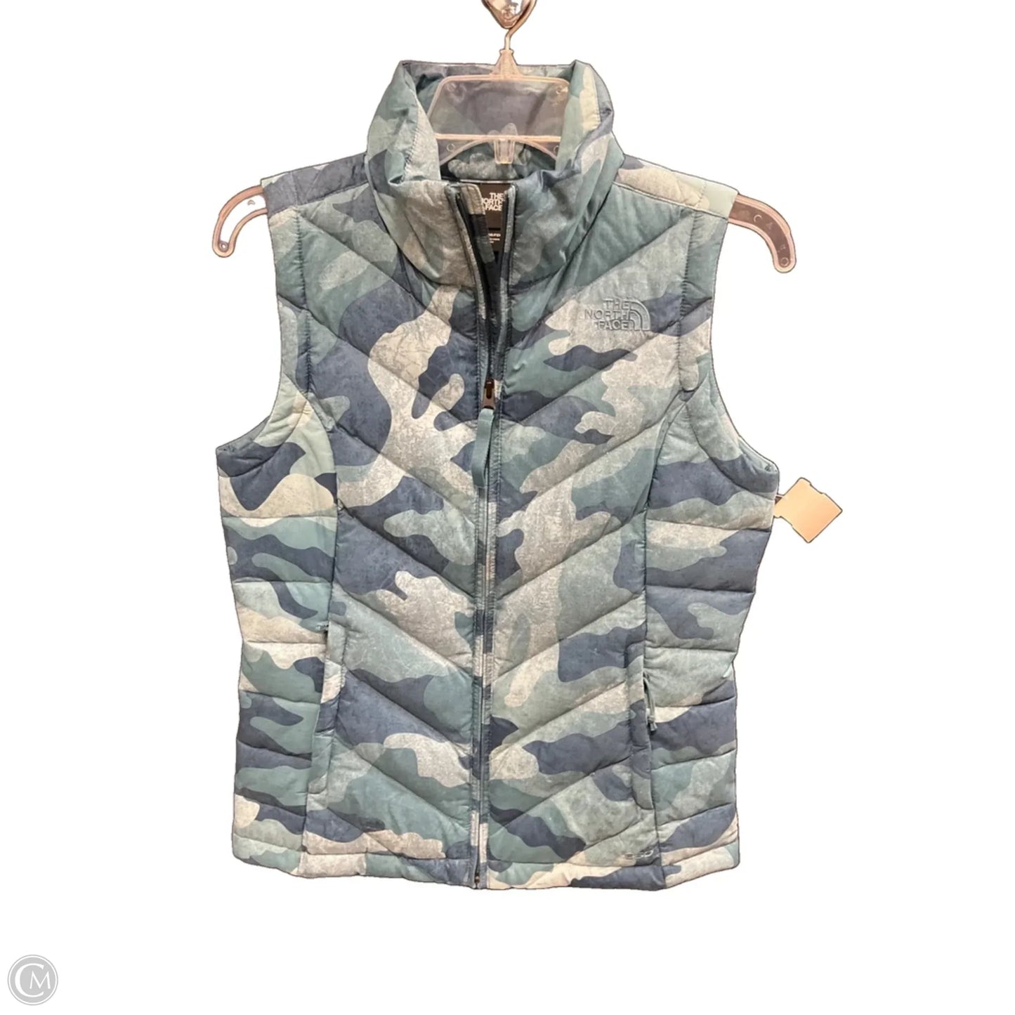 Vest Puffer & Quilted By The North Face In Camouflage Print, Size: Xs