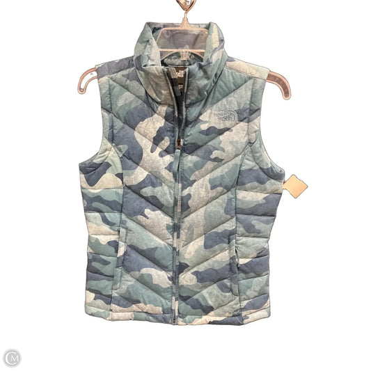 Vest Puffer & Quilted By The North Face In Camouflage Print, Size: Xs