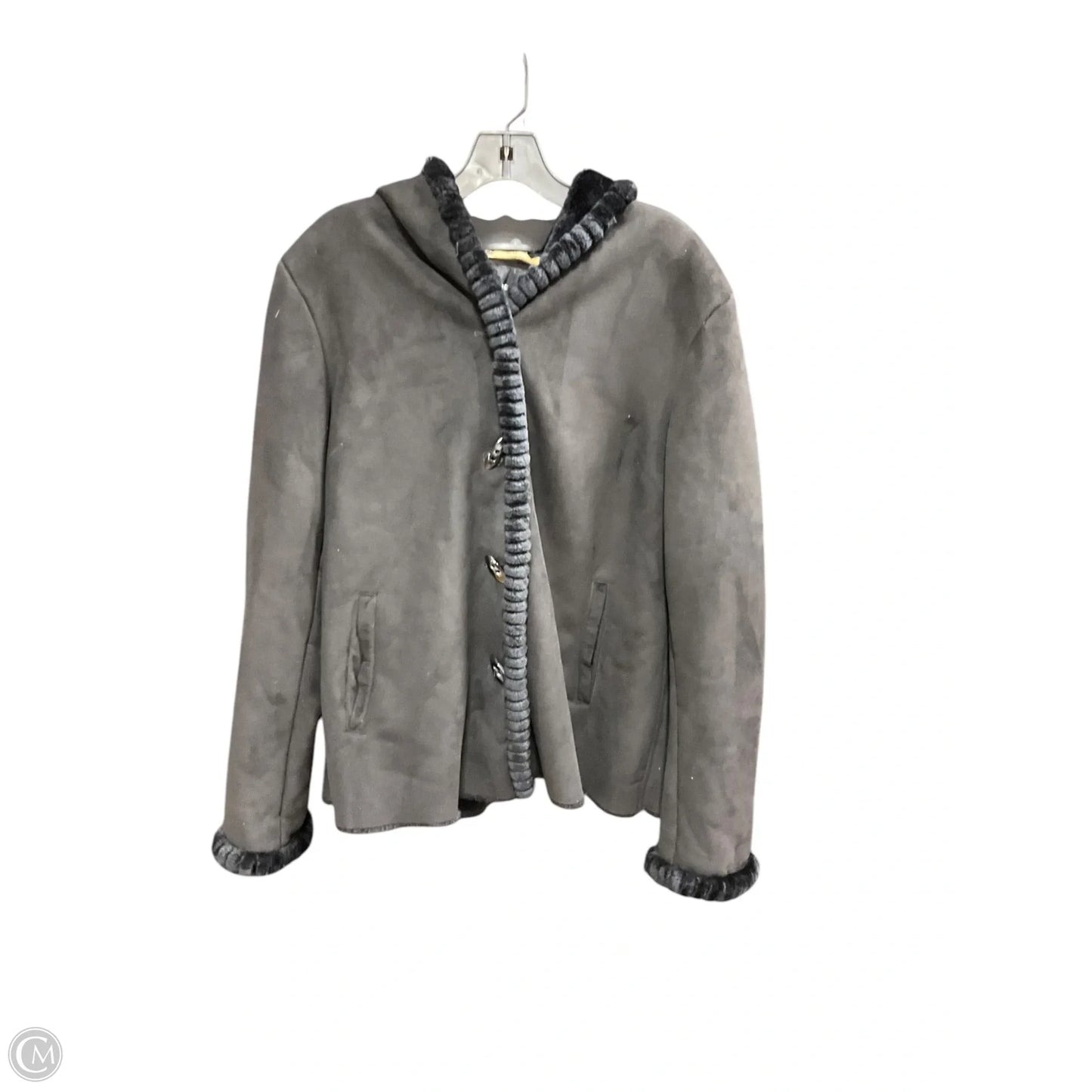 Coat Other By Jones New York In Black, Size: L