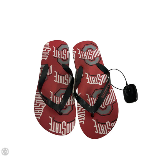 Shoes Flats By Clothes Mentor In Red, Size: 9