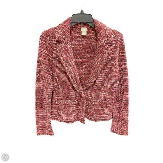 Blazer By Chicos In Red, Size: S
