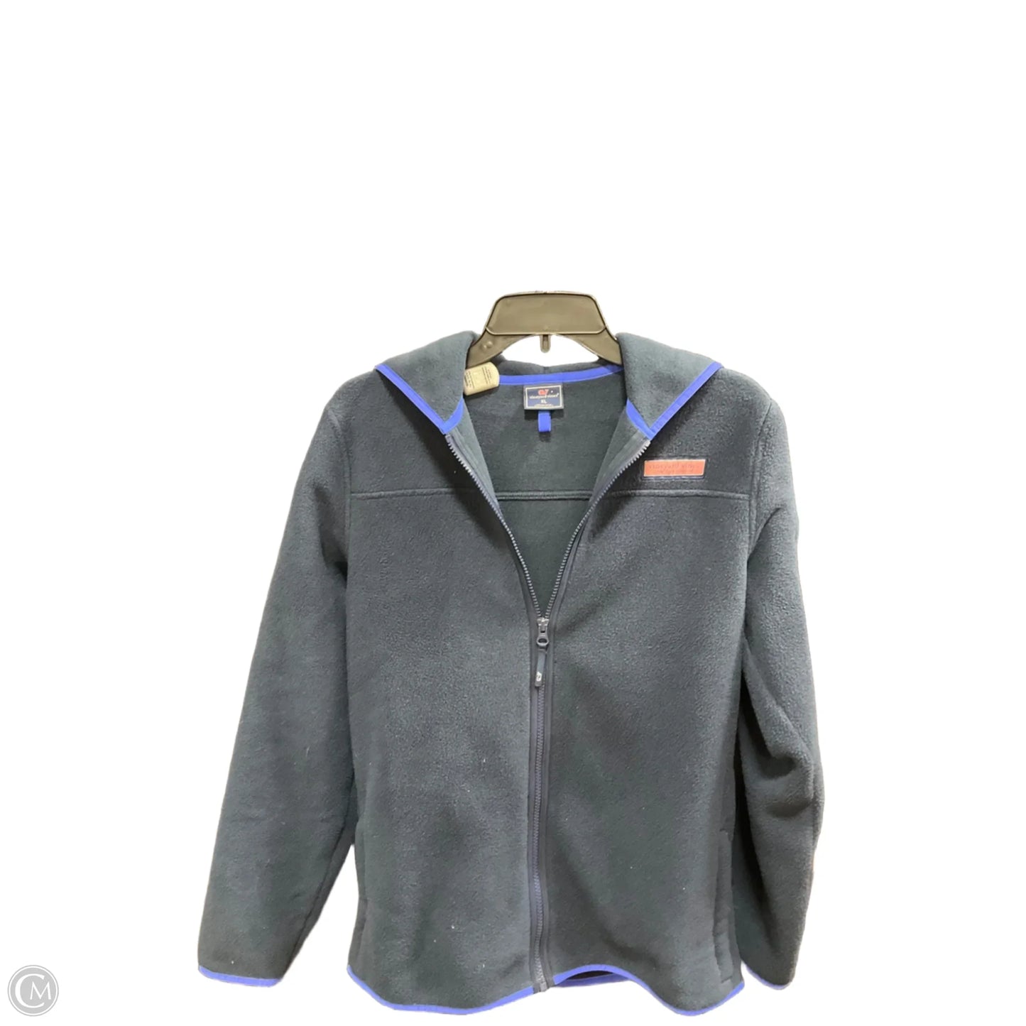 Jacket Fleece By Vineyard Vines In Navy, Size: Xl