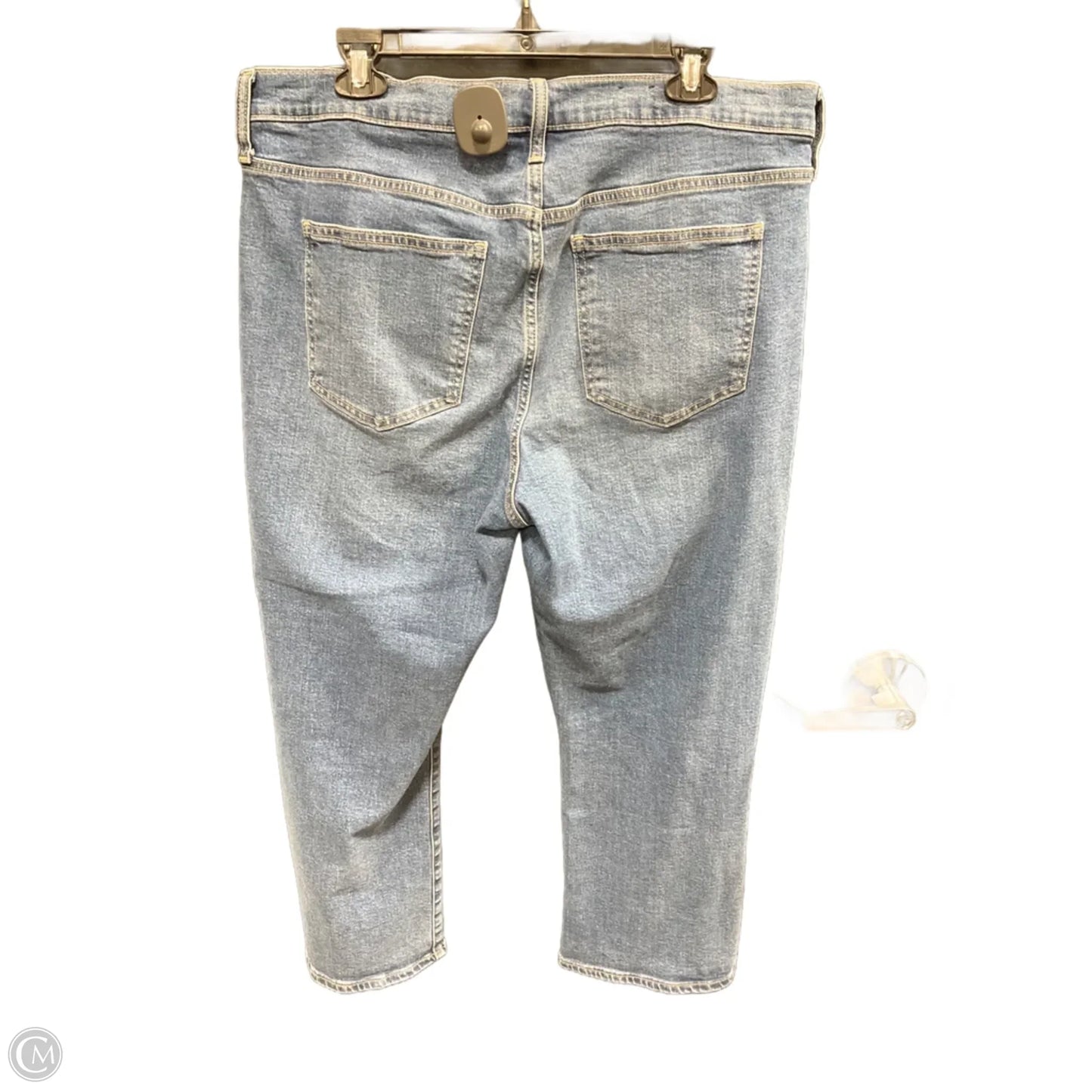 Jeans Boyfriend By Gap In Blue Denim, Size: 18
