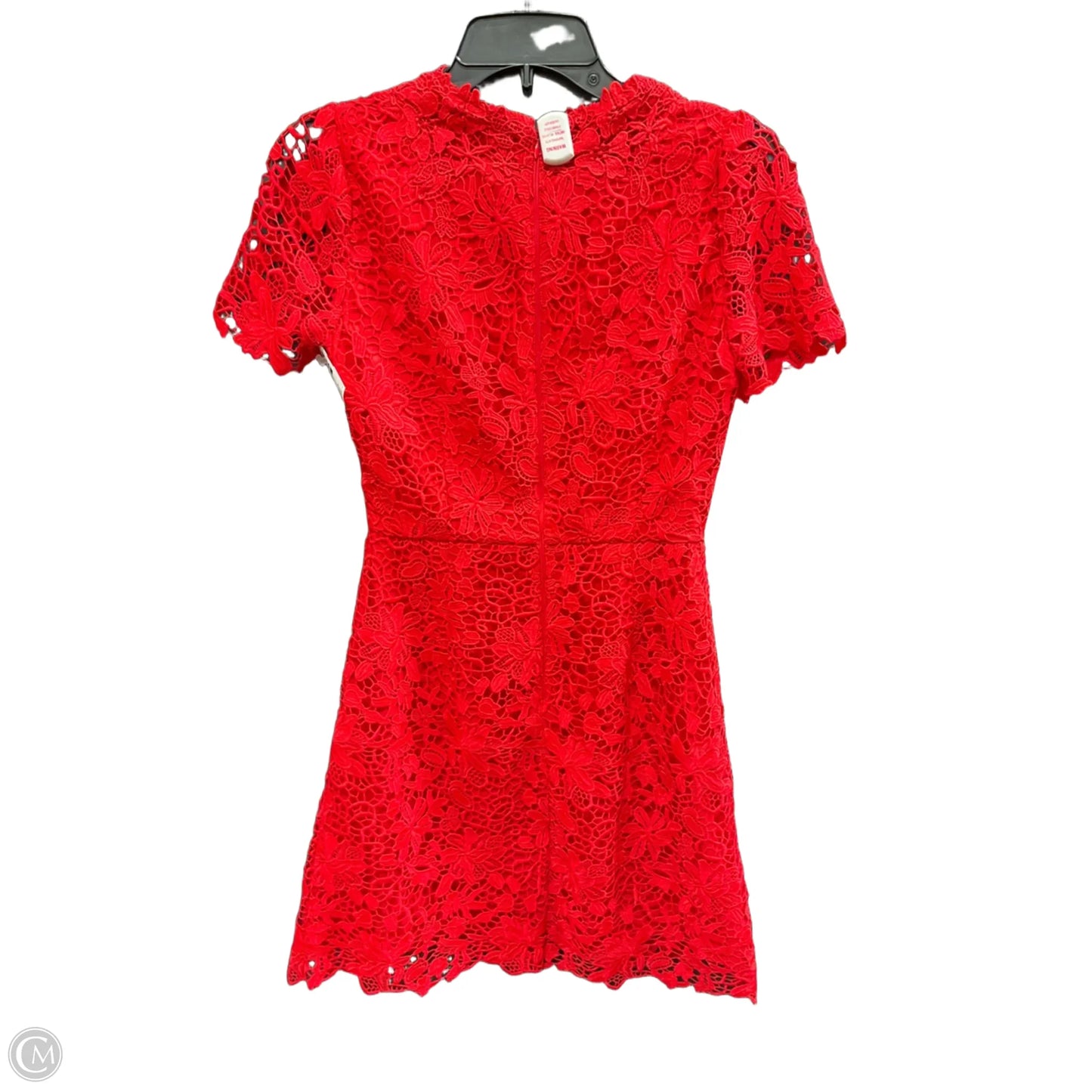 Dress Casual Short By White House Black Market In Red, Size: 0