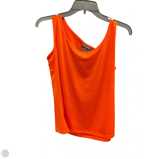 Top Sleeveless Basic By Ashley Stewart In Orange, Size: L