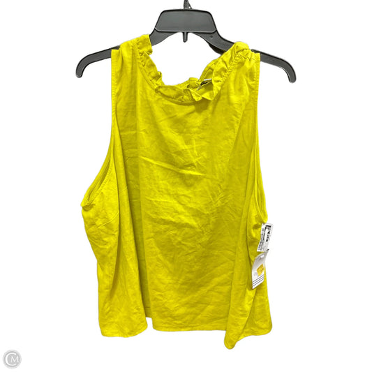 Top Sleeveless By Ophelia Roe In Green, Size: 3x