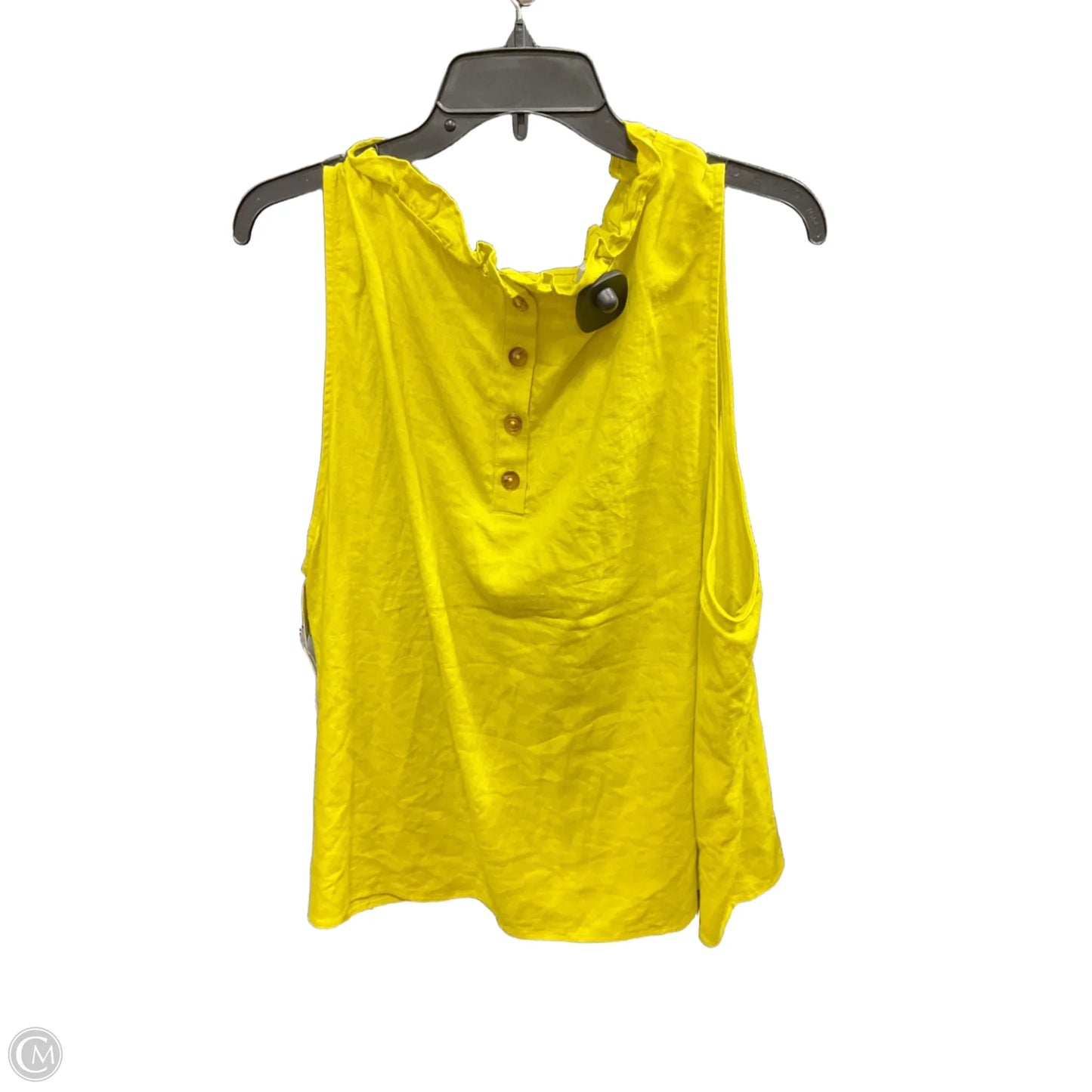Top Sleeveless By Ophelia Roe In Green, Size: 3x