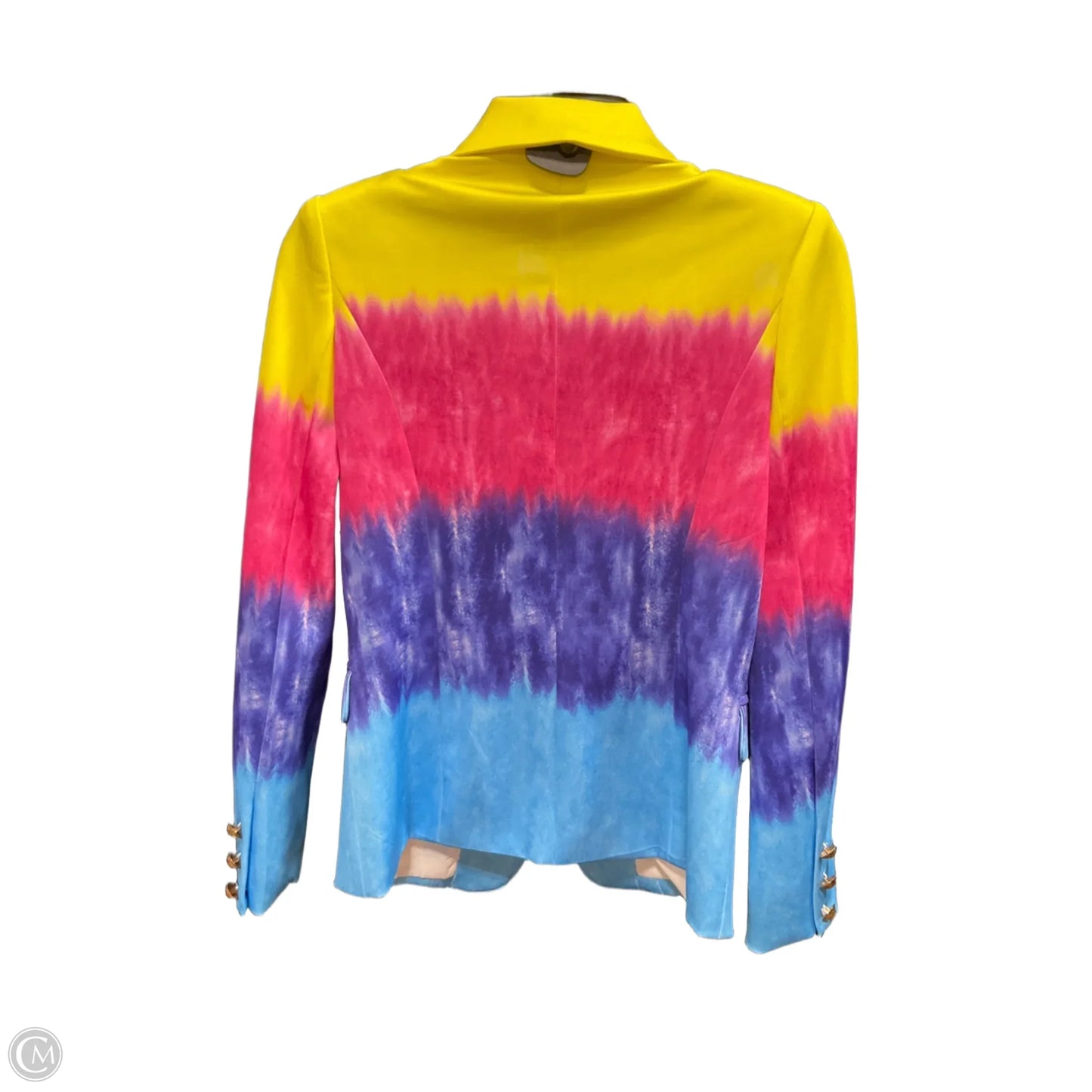 Blazer By Clothes Mentor In Multi-colored, Size: M