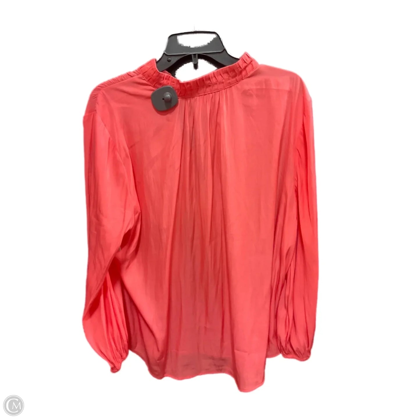 Top Long Sleeve By Chicos In Orange, Size: Xl