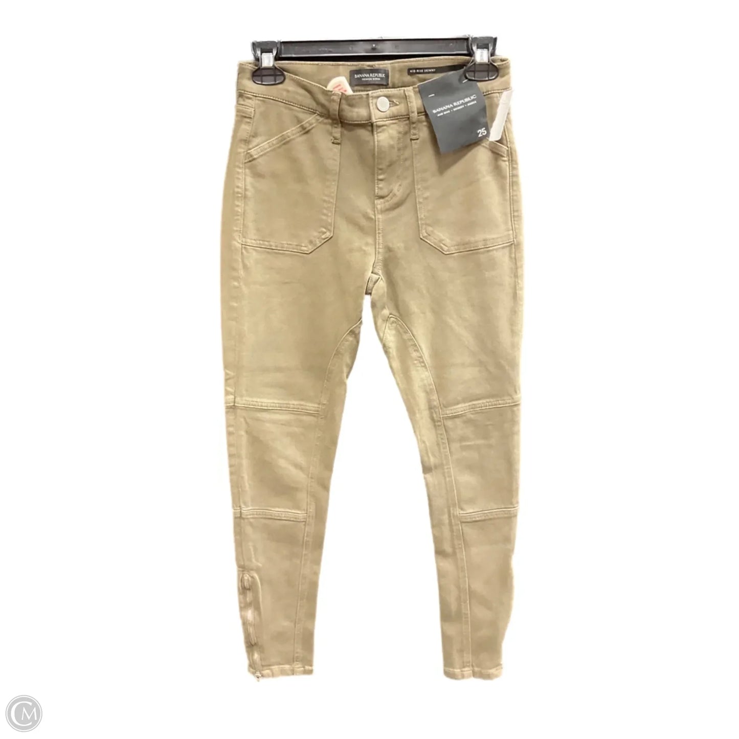 Jeans Skinny By Banana Republic In Green, Size: 2p