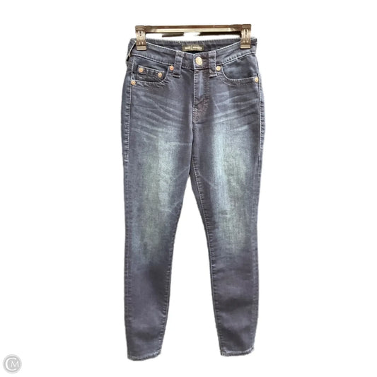 Jeans Skinny By True Religion In Blue Denim, Size: 4