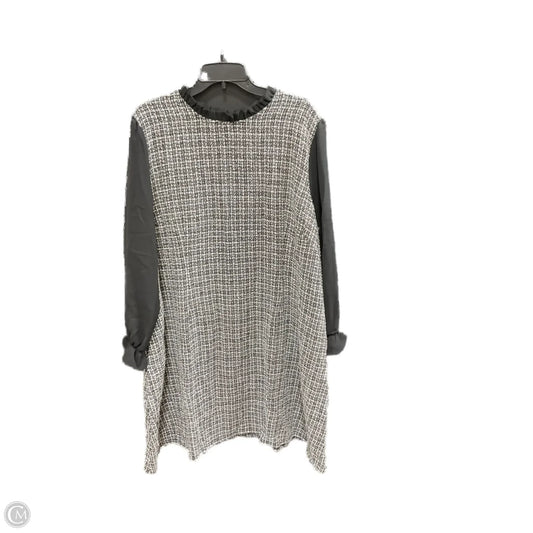 Dress Casual Midi By Clothes Mentor In Plaid Pattern, Size: 4x