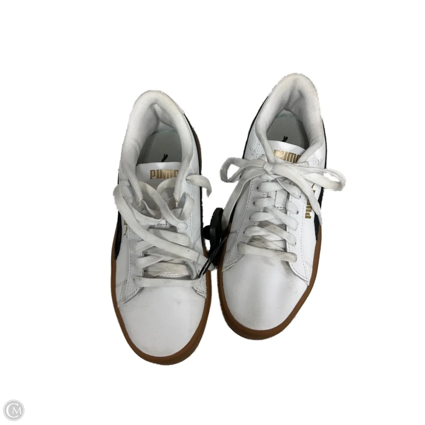 Shoes Athletic By Puma In Black & White, Size: 7