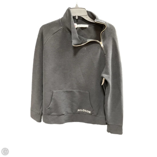 Athletic Sweatshirt Collar By Clothes Mentor In Black, Size: L