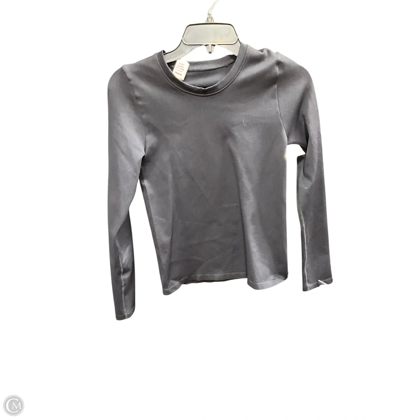 Top Long Sleeve Basic By Clothes Mentor In Black, Size: M