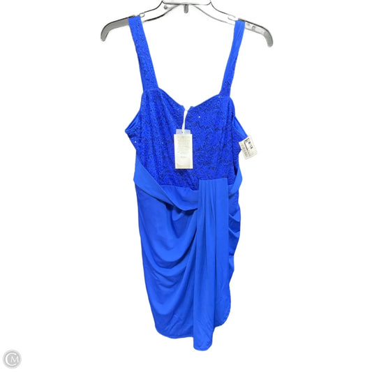 Dress Casual Short By Grace Karin In Blue, Size: L