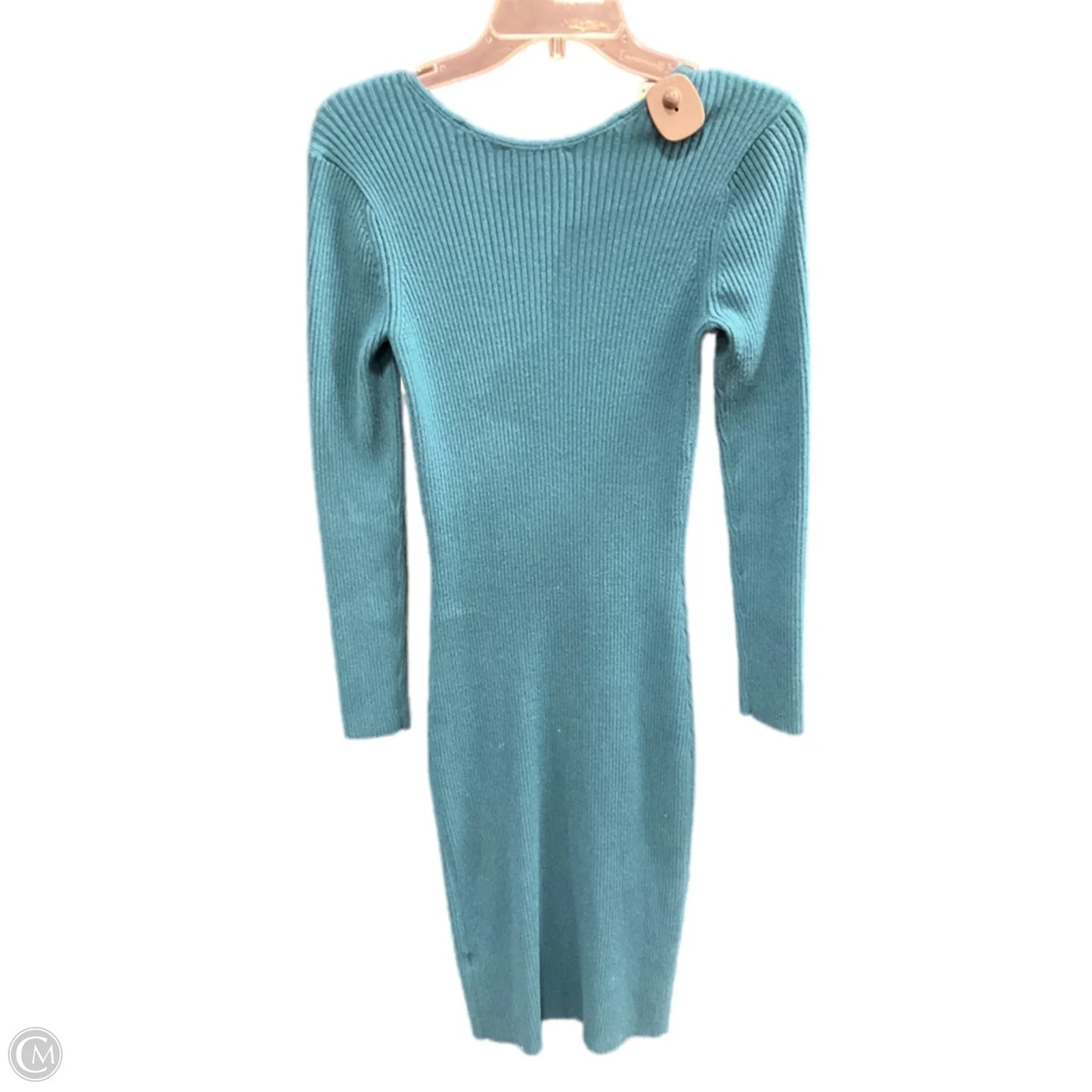 Dress Casual Midi By Express In Green, Size: M