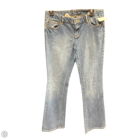 Jeans Boot Cut By Michael By Michael Kors In Blue Denim, Size: 4