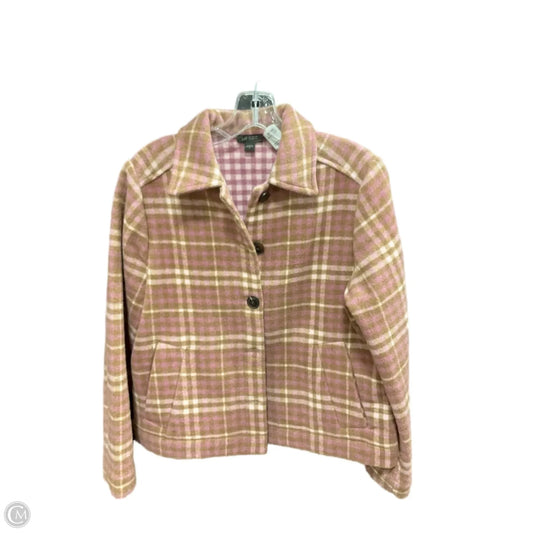 Jacket Other By J. Jill In Plaid Pattern, Size: S
