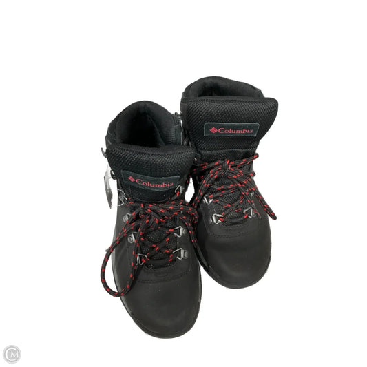 Boots Hiking By Columbia In Black, Size: 7.5
