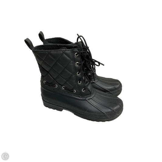 Boots Rain By Sperry In Black, Size: 7