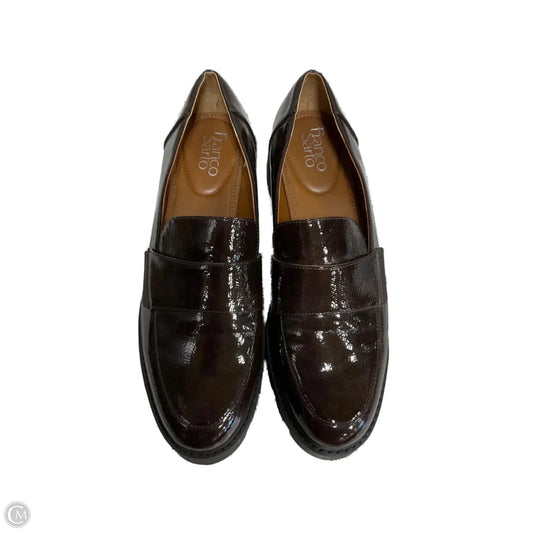 Shoes Heels Block By Franco Sarto In Brown, Size: 10