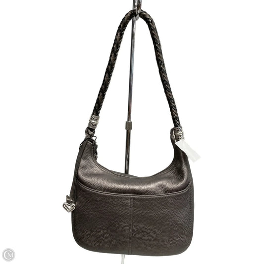 Handbag Leather By Brighton, Size: Medium
