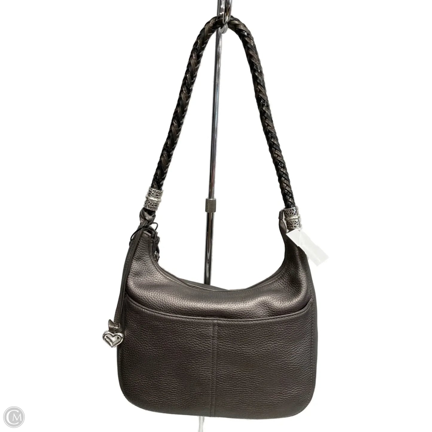 Handbag Leather By Brighton, Size: Medium