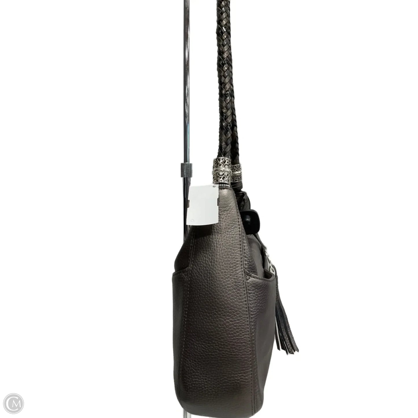 Handbag Leather By Brighton, Size: Medium