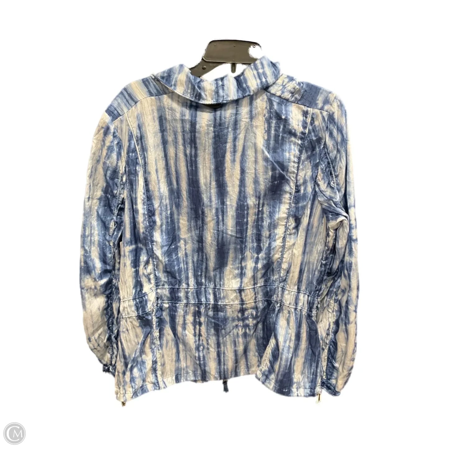 Athletic Jacket By Chicos In Bronze, Size: Xl