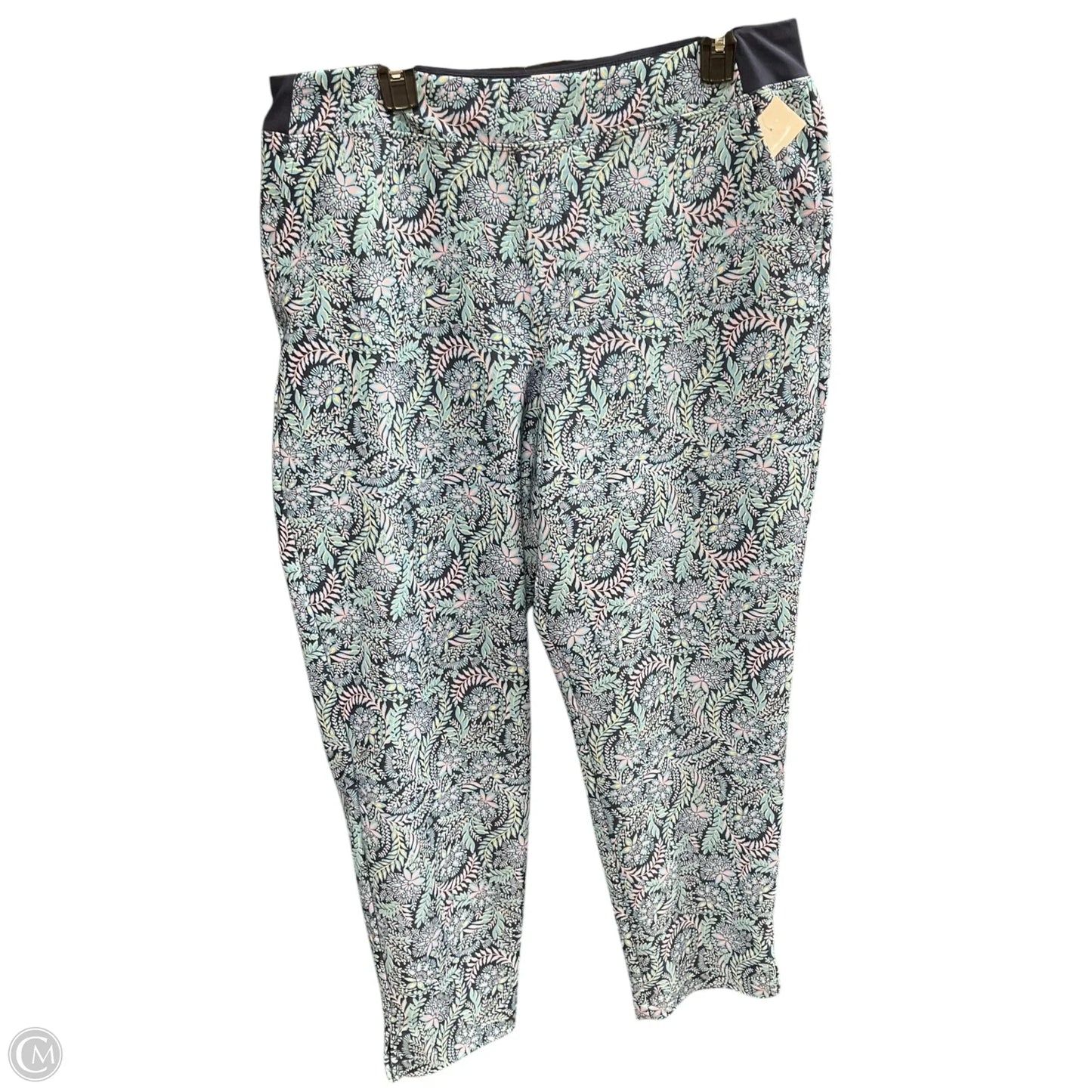 Athletic Pants By Tommy Bahama In Tropical Print, Size: Xl