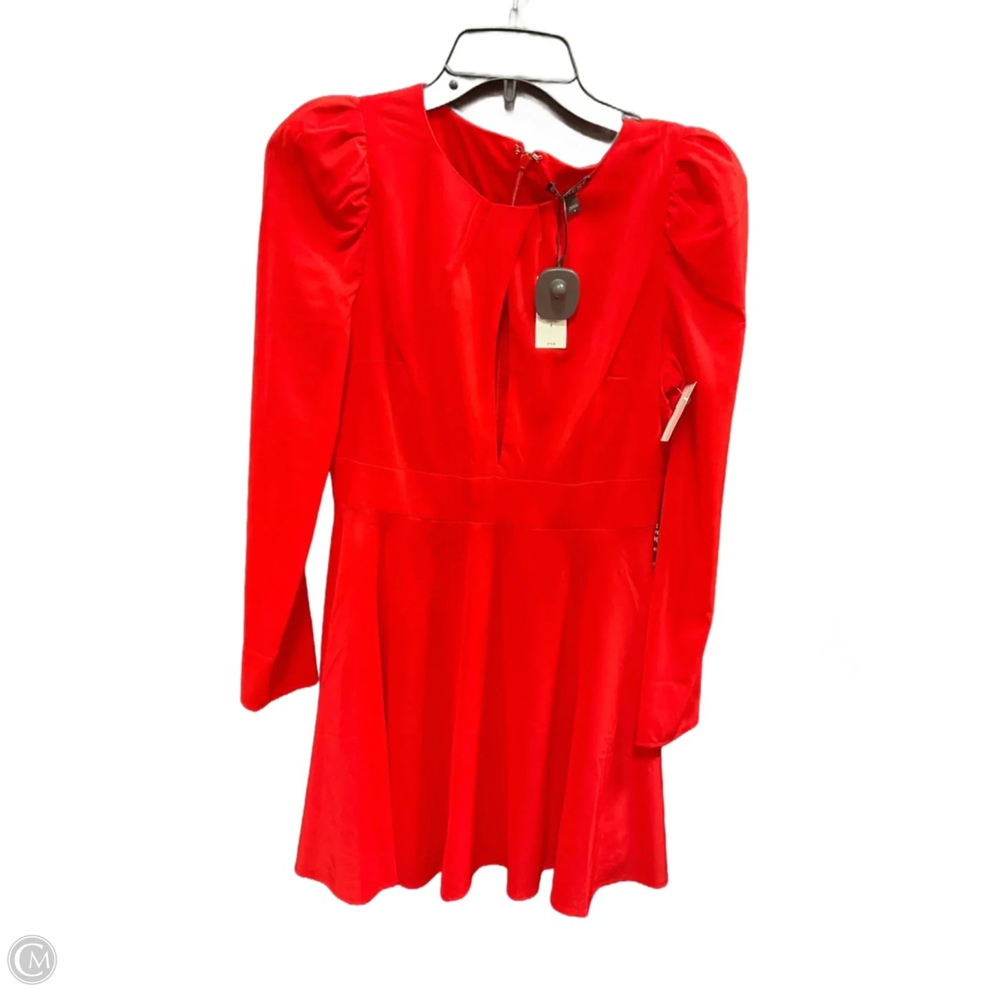 Dress Casual Short By Express In Red, Size: M