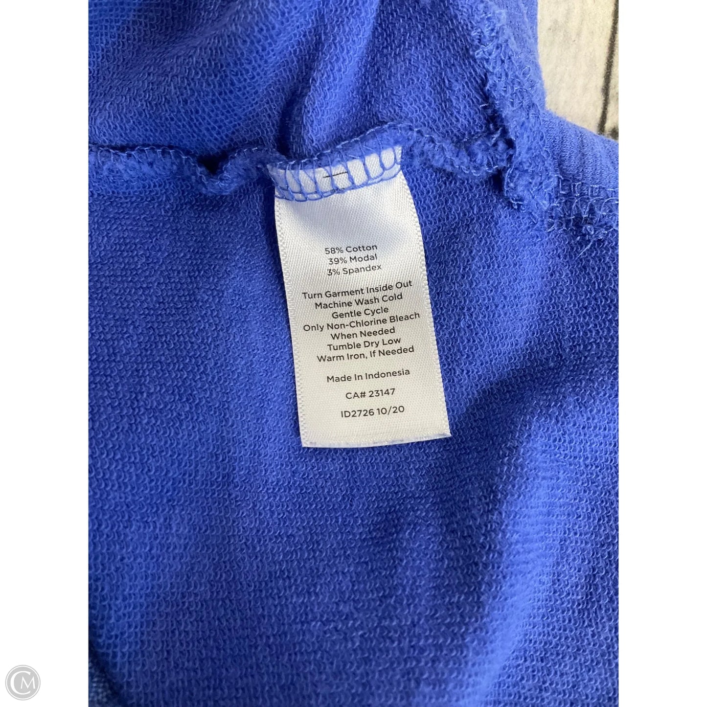 Athletic Jacket By Talbots In Purple, Size: Lp