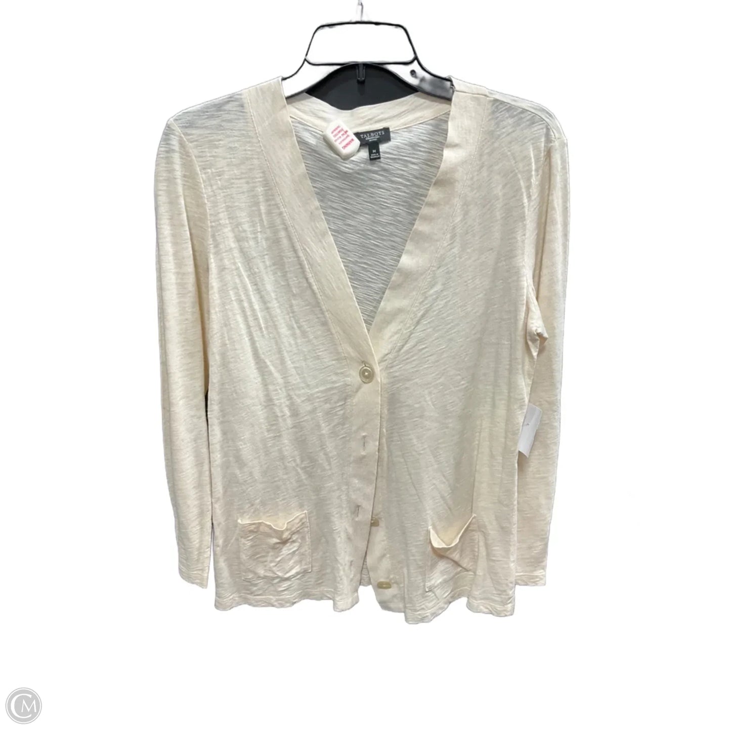 Cardigan By Talbots In Cream
