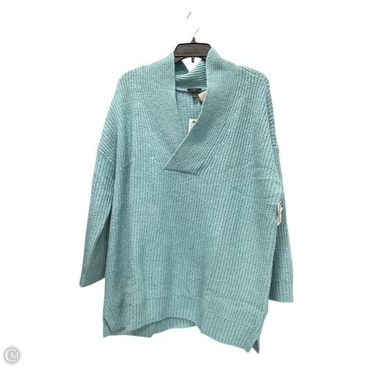 Sweater By Talbots In Teal, Size: 2x