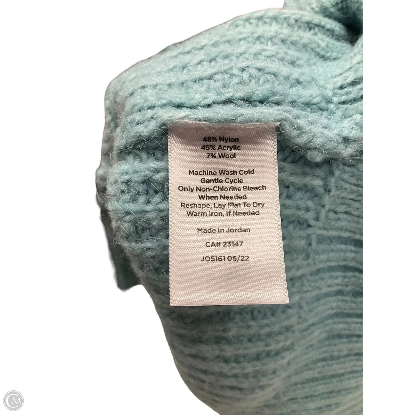 Sweater By Talbots In Teal, Size: 2x