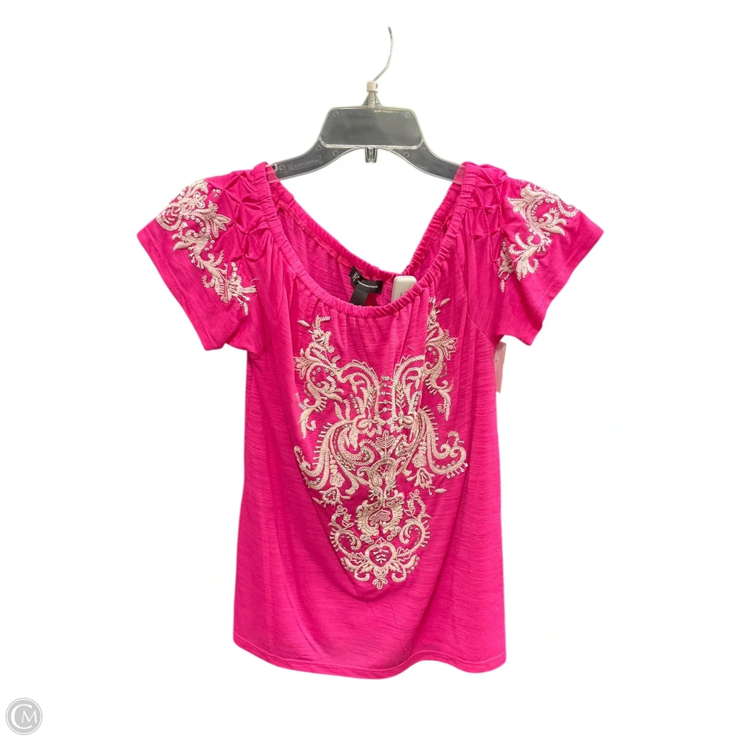 Top Short Sleeve By Inc In Pink, Size: Xs