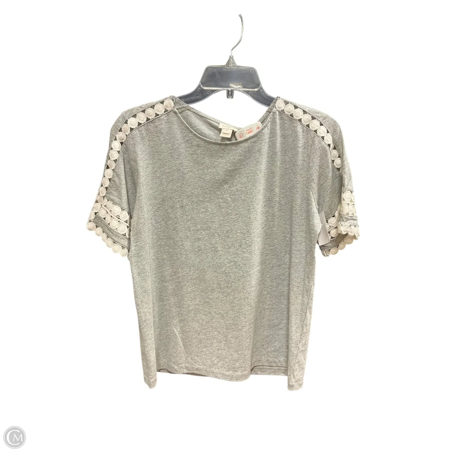 Top Short Sleeve By J. Crew In Grey, Size: Xs